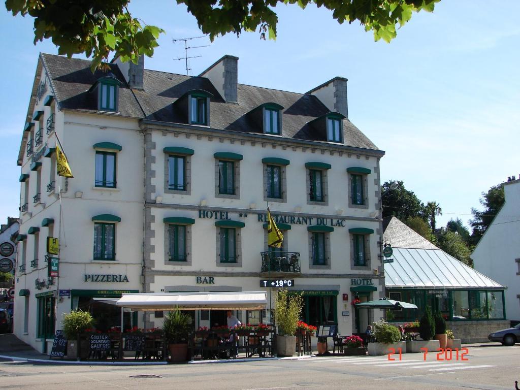 Hotel Du Lac Huelgoat Exteriör bild