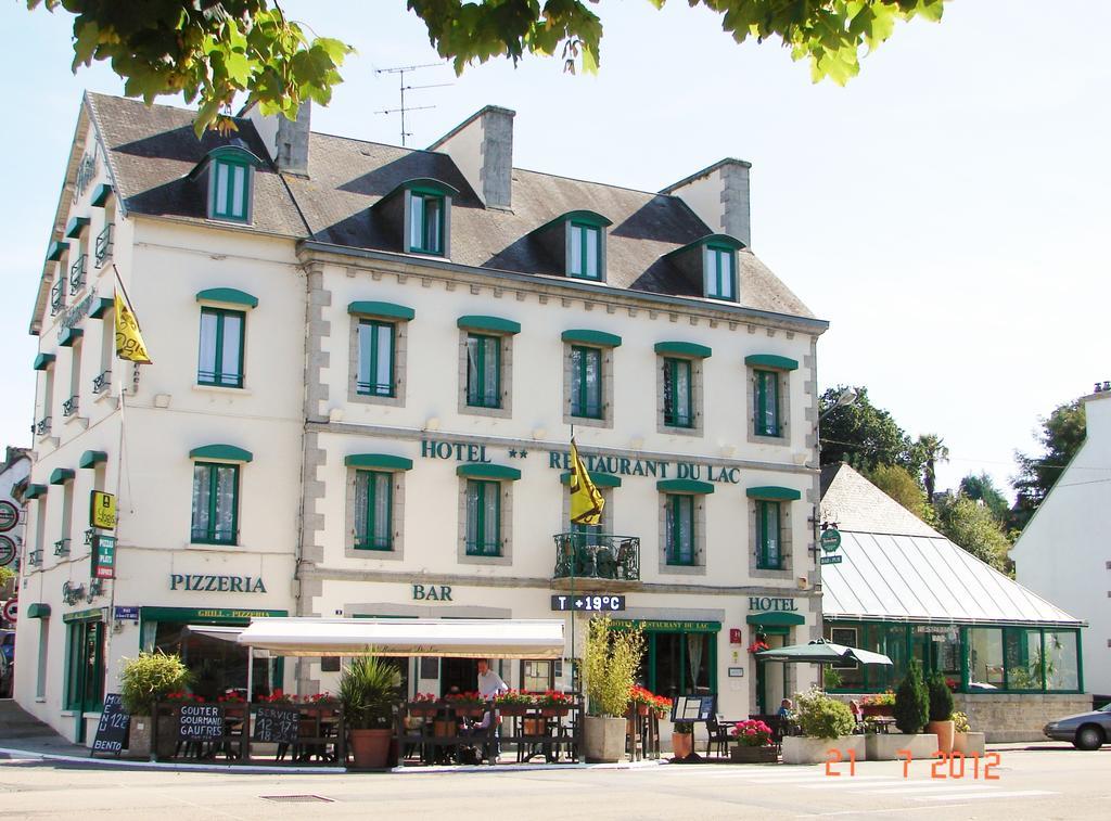 Hotel Du Lac Huelgoat Exteriör bild