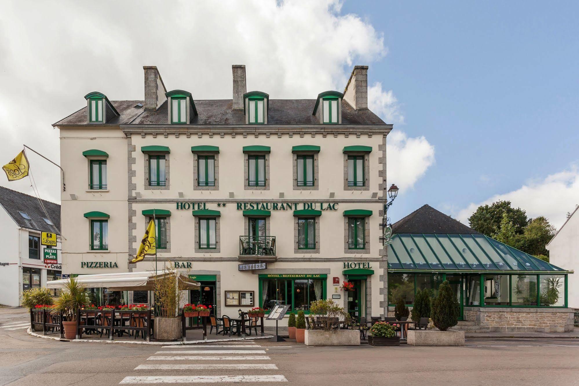 Hotel Du Lac Huelgoat Exteriör bild